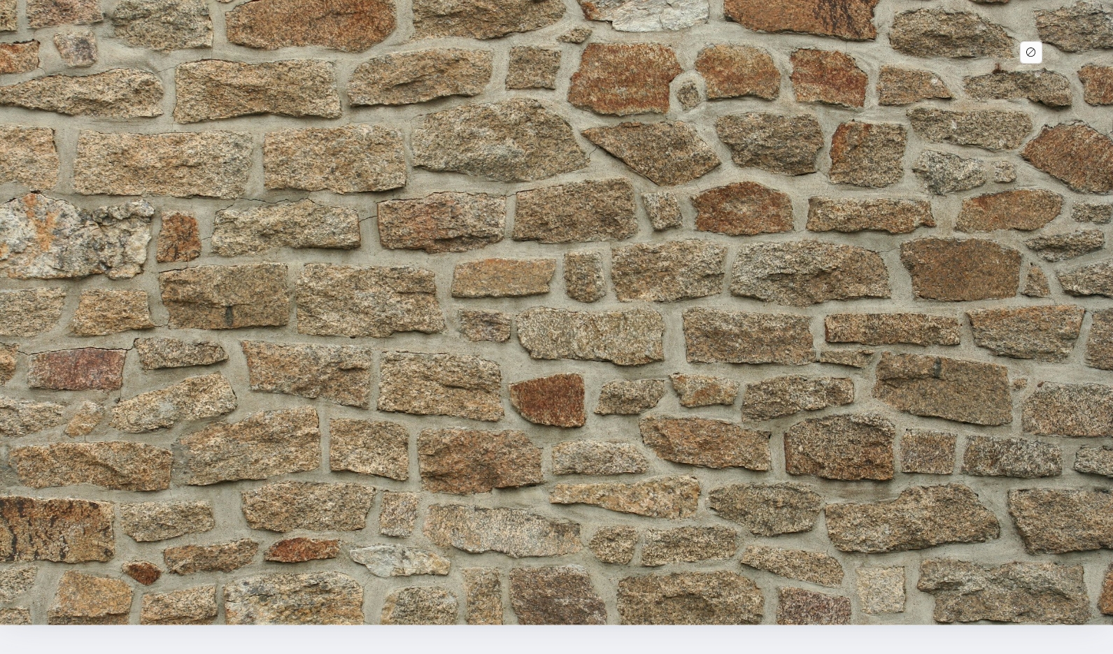 Mur en pierre