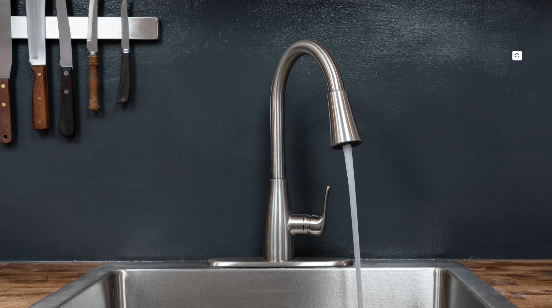 robinet cuisine design