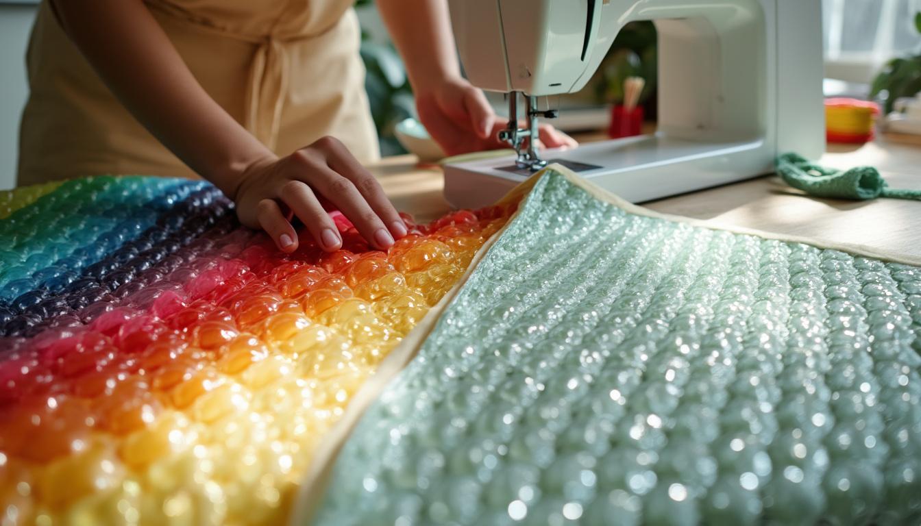 découvrez les étapes essentielles pour coudre une bâche à bulle efficace et durable. apprenez les techniques de couture, les matériaux nécessaires et les astuces pour garantir un résultat parfait qui protégera votre piscine ou votre jardin.