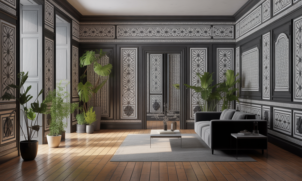 découvrez comment le papier peint noir et blanc révolutionne la décoration intérieure en apportant élégance et modernité à chaque pièce. explorez les motifs audacieux et les possibilités infinies pour transformer votre espace avec style.