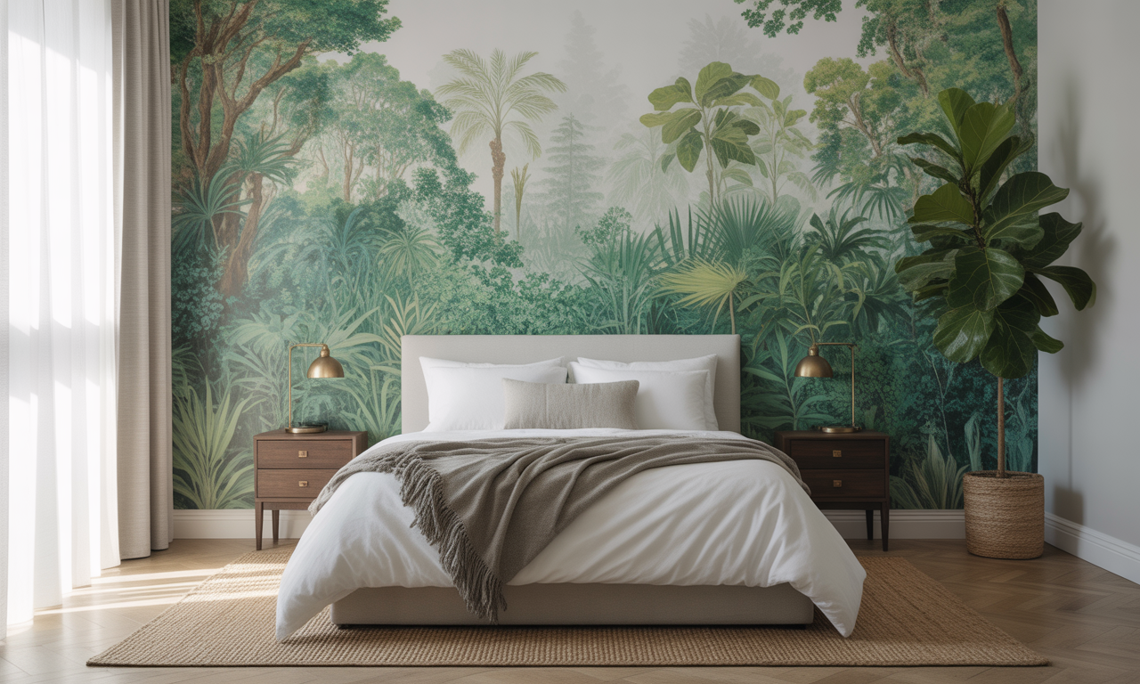 transformez votre chambre en un véritable écrin de nature avec le papier peint jungle. osez cette tendance audacieuse pour créer une ambiance exotique et dépaysante, qui séduira à coup sûr tous vos visiteurs. découvrez nos motifs envoûtants et laissez-vous inspirer par la beauté de la jungle.