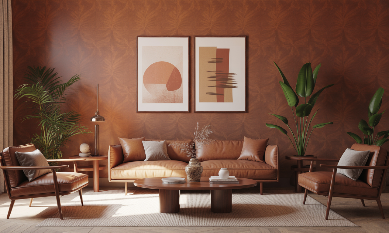 découvrez comment le papier peint terracotta, avec ses teintes chaudes et naturelles, peut transformer n'importe quelle pièce de votre maison. adoptez cette tendance murale pour apporter style et chaleur à votre intérieur.