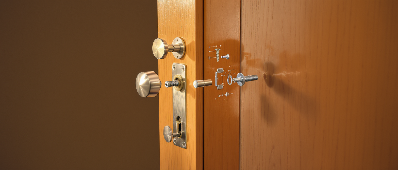 découvrez comment fonctionne une poignée de porte grâce à un schéma clair et des explications détaillées pour réussir facilement vos travaux de bricolage à la maison.