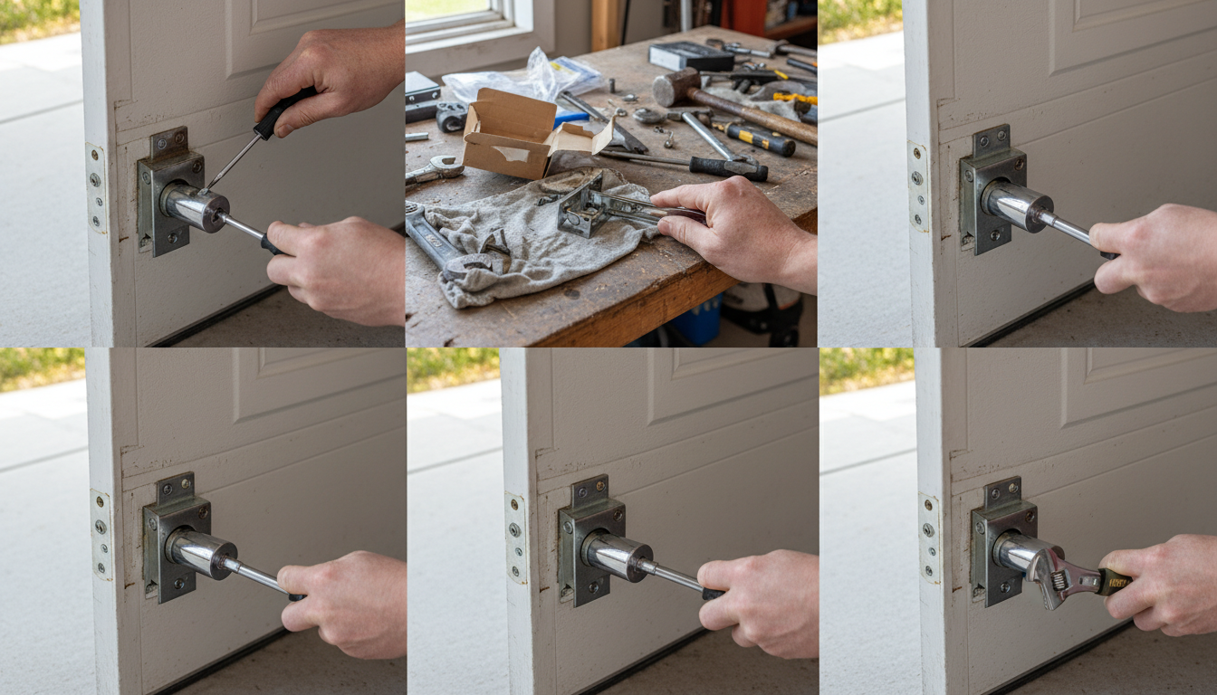 apprenez à changer la serrure de votre porte de garage basculante grâce à nos étapes détaillées et conseils pratiques pour garantir sécurité et facilité.