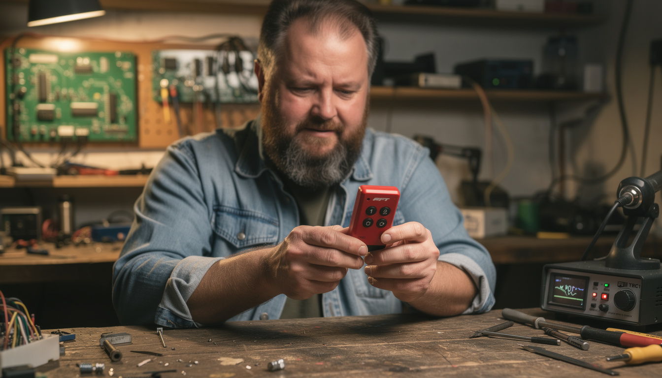 découvrez la notice complète pour la programmation de la télécommande bft trc1 et apprenez à configurer facilement votre appareil.