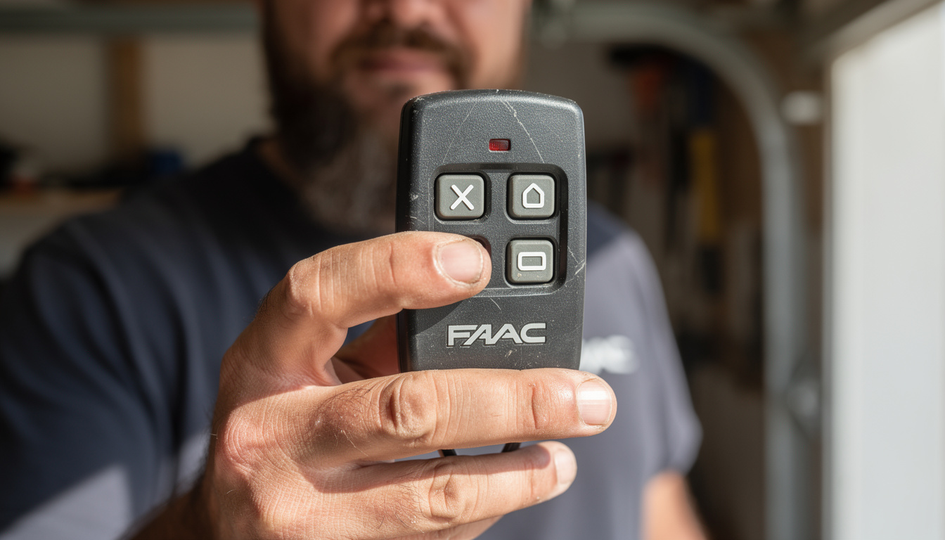 découvrez la notice complète pour la programmation de la télécommande faac t4 433 slh. suivez nos instructions simples pour configurer facilement votre télécommande.