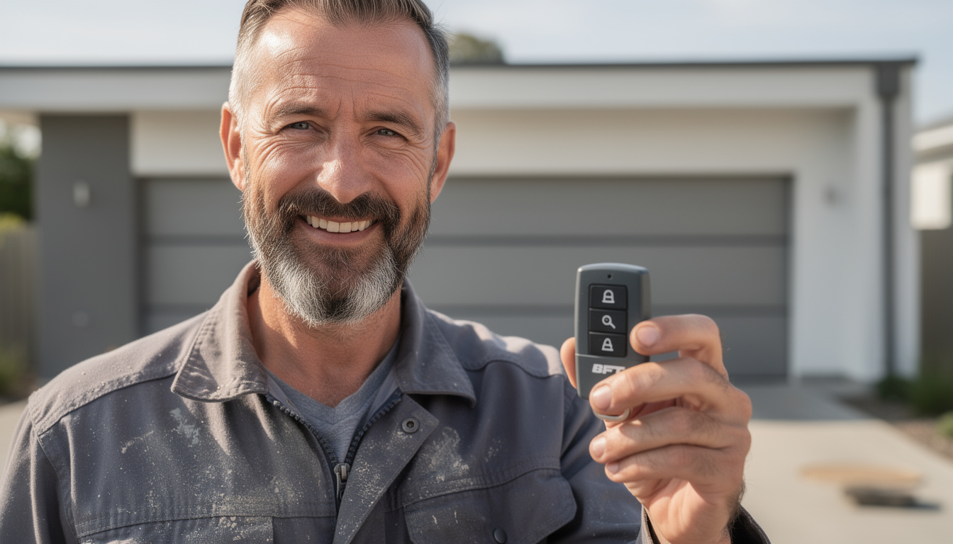 découvrez la notice de programmation pour la télécommande bft b rcb04 vineyard, guide complet pour installer et configurer facilement votre porte de garage.