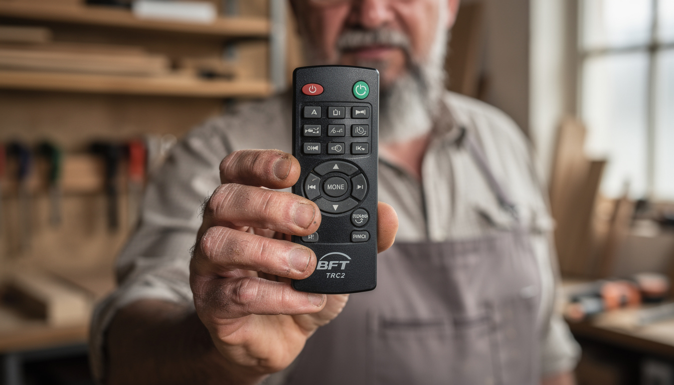 découvrez la notice de programmation pour la télécommande bft trc2, idéale pour contrôler facilement votre porte de garage. suivez nos instructions claires pour une installation rapide et efficace.