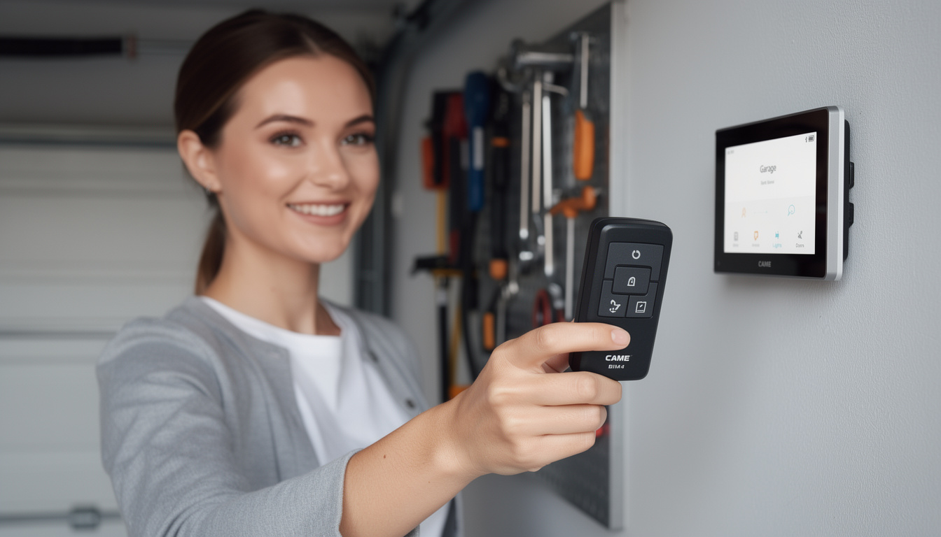 téléchargez la notice de programmation de la télécommande came bim4 pour porte de garage et suivez les étapes simples pour configurer votre système de manière efficace et sécurisée.