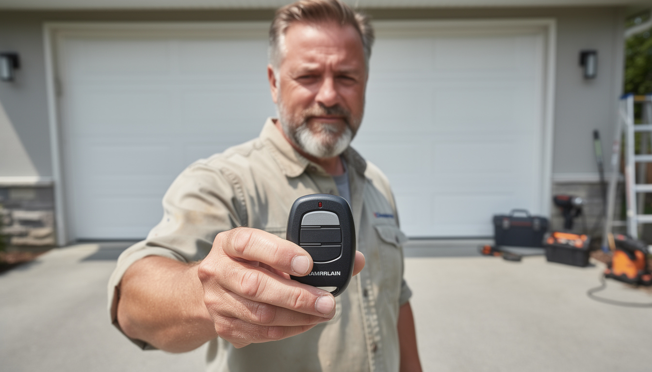 découvrez la notice de programmation de la télécommande pour porte de garage chamberlain tm110. suivez nos instructions simples pour configurer facilement et rapidement votre télécommande.