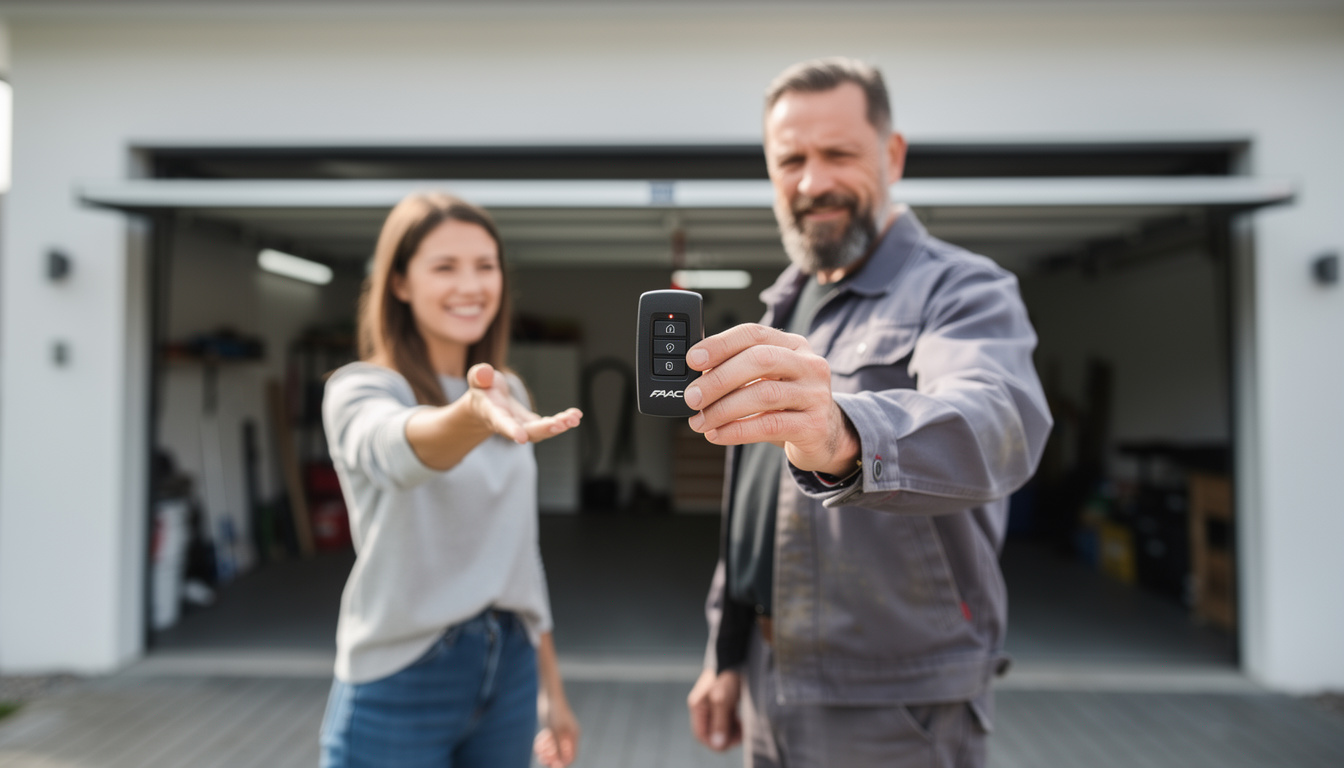 guide complet pour la programmation de la télécommande de porte de garage faac 433ds-3. suivez étape par étape les instructions simples pour configurer votre télécommande rapidement et facilement.