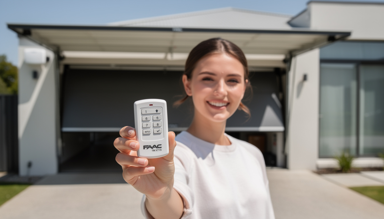 découvrez la notice de programmation de la télécommande faac tm xt1s 433 pour porte de garage. suivez nos instructions claires pour configurer facilement votre télécommande.