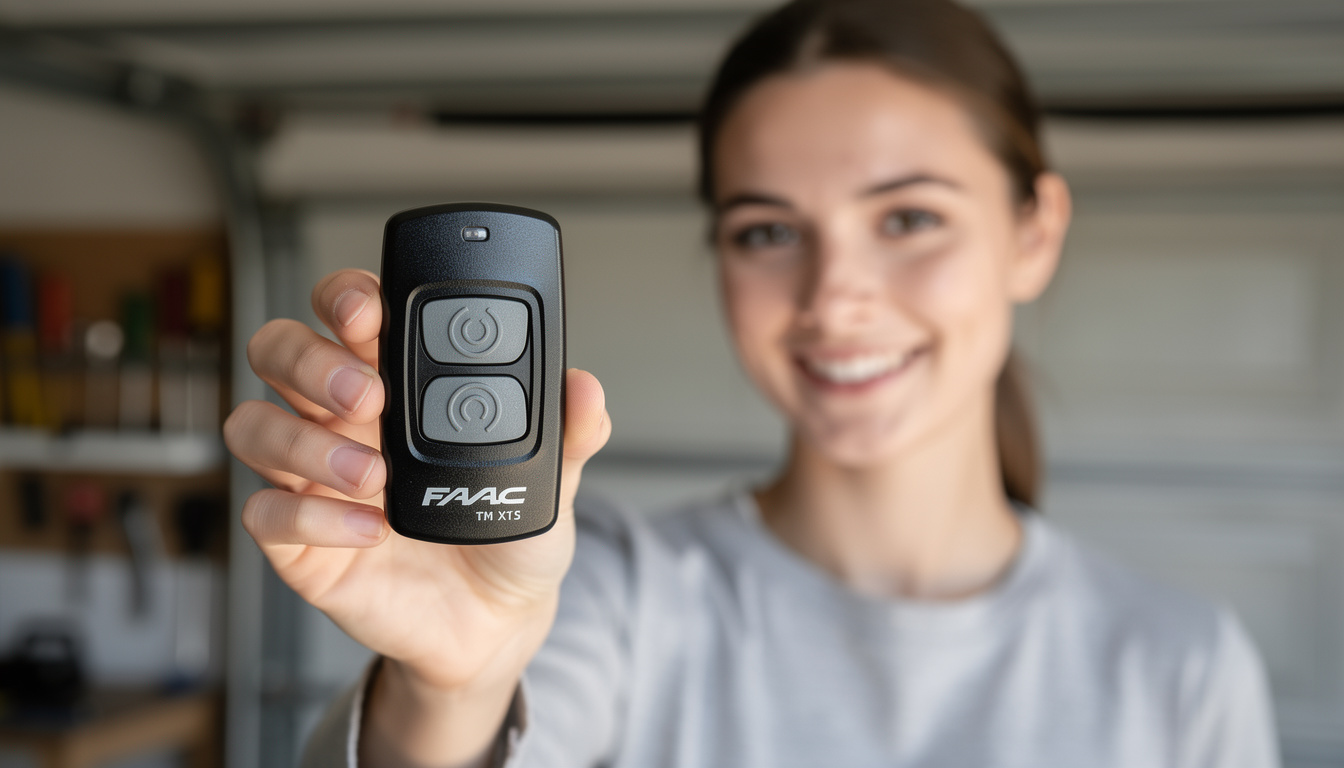 découvrez la notice complète pour programmer votre télécommande faac tm xt1s 433 et maîtrisez facilement l'ouverture de votre porte de garage.