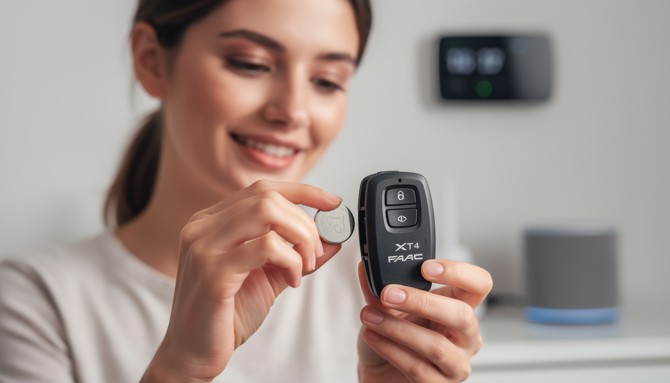 découvrez la notice complète pour la programmation de la télécommande de porte de garage faac xt4 433 rc, guide simple et étape par étape pour une installation rapide et efficace.