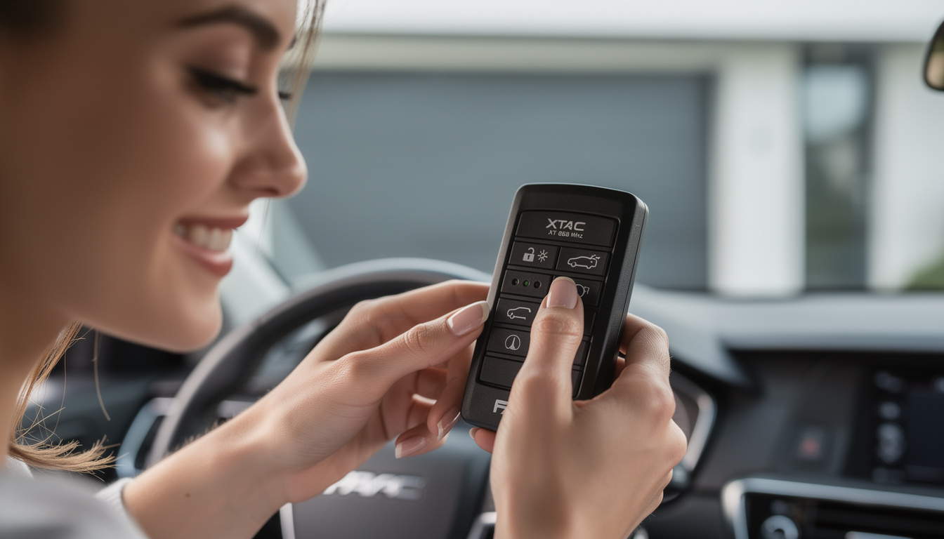 découvrez la notice de programmation pour la télécommande porte de garage faac xt4 fds 433-868 noir, guide simple et complet pour une installation rapide et efficace.