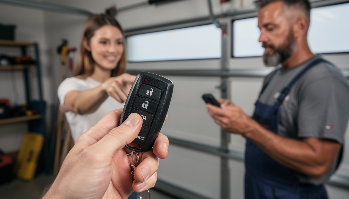 découvrez la notice de programmation pour la télécommande de porte de garage faac xt4 fds 433-868 noir, guide complet pour une installation simple et rapide.