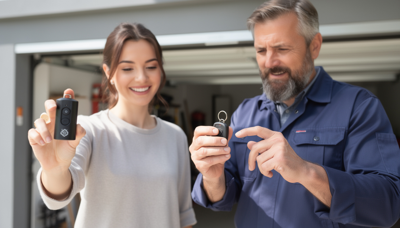 consultez la notice de programmation de la télécommande hörmann hse2-868 pour porte de garage et configurez-la facilement en quelques étapes simples.