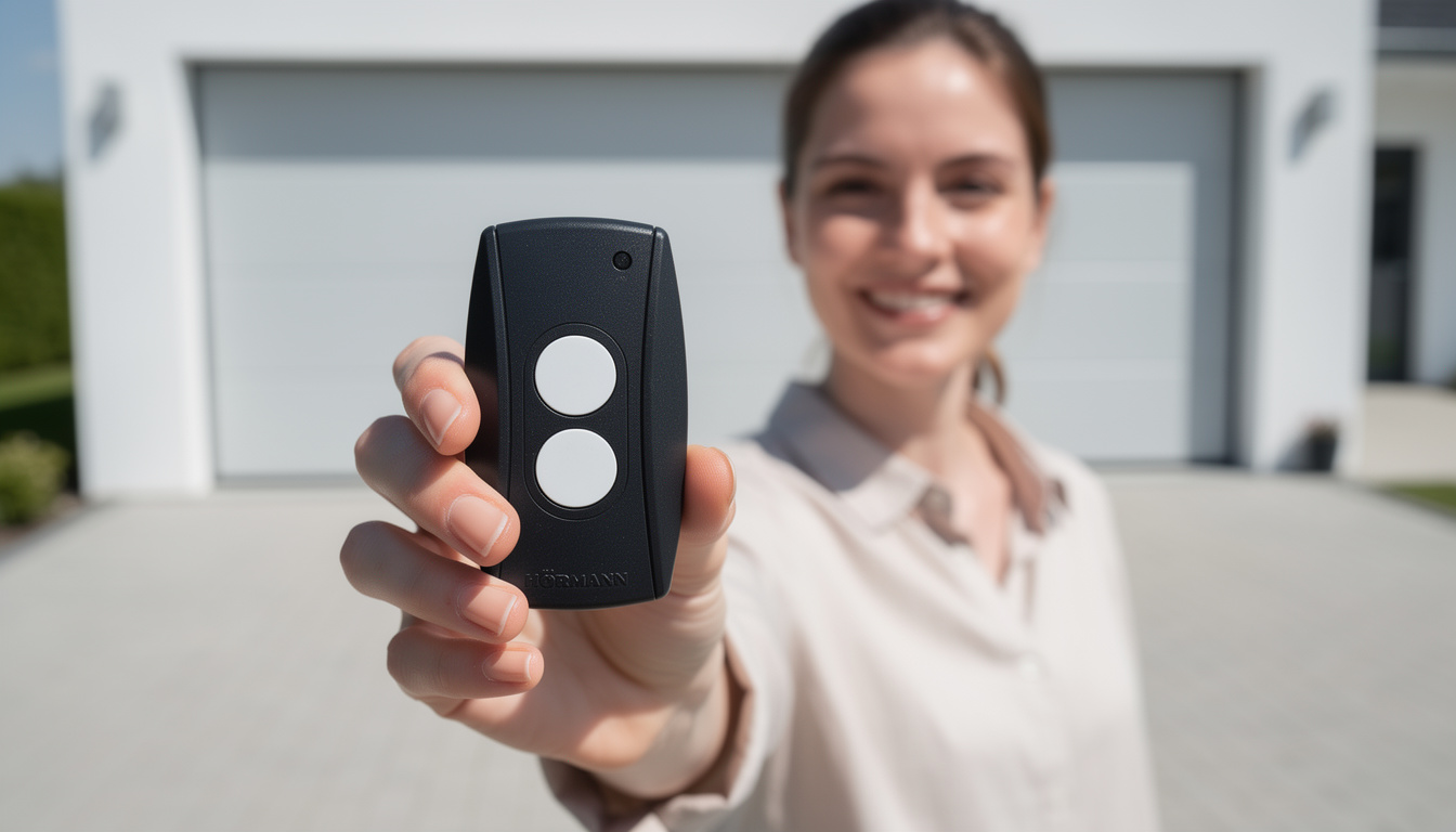 découvrez la notice de programmation de la télécommande hörmann hse2 pour porte de garage, avec un guide pas à pas facile à suivre.