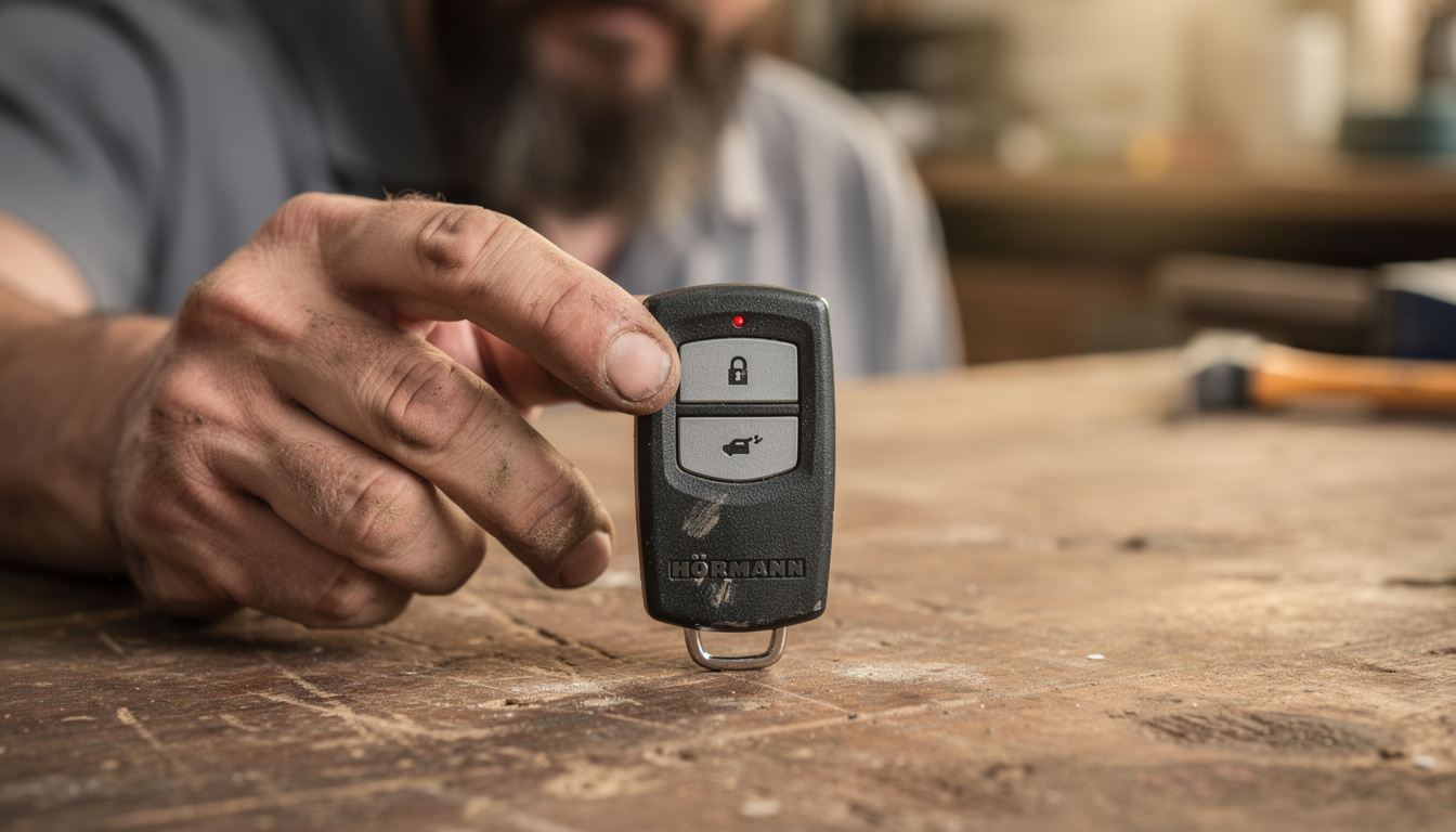 guide complet pour la programmation de la télécommande hörmann rsm4-433, facilitant l'installation et l'utilisation de votre porte de garage.