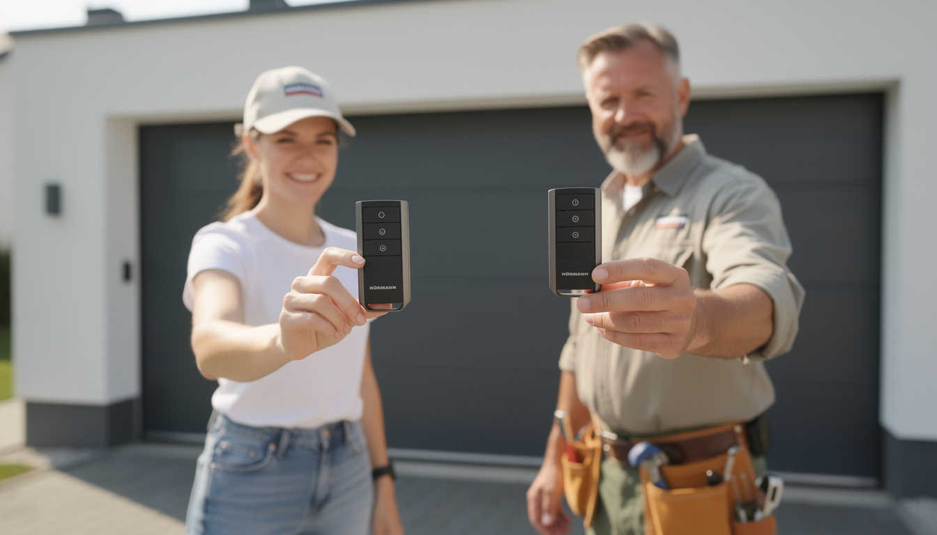 découvrez la notice complète pour la programmation de la télécommande hörmann rsm4-433, facilitant le contrôle de votre porte de garage en toute simplicité.