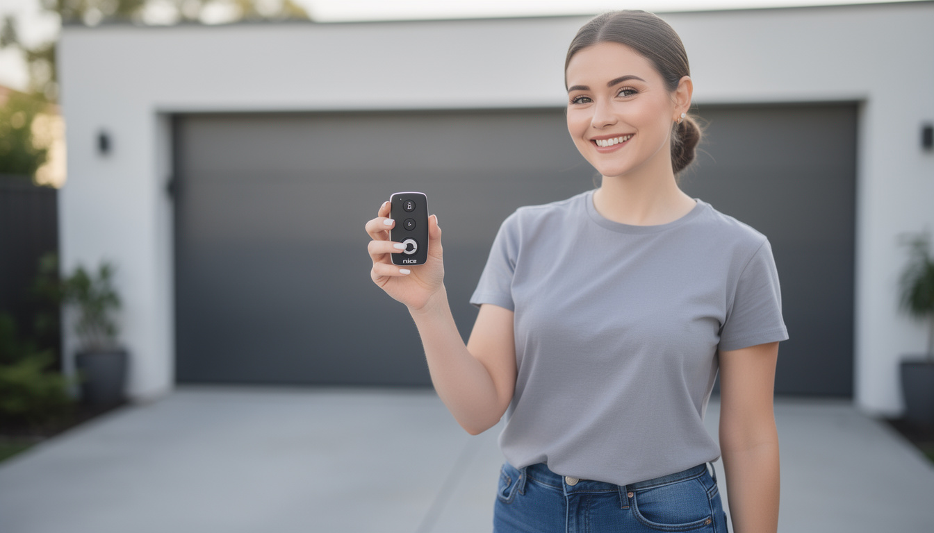 téléchargez la notice de programmation de la télécommande porte de garage nice era-inti2 pour configurer facilement votre système d'ouverture. guide étape par étape en français.
