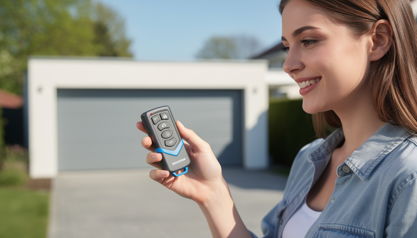 téléchargez la notice de programmation de la télécommande novoferm mini-novotron 502 pour porte de garage et suivez facilement les étapes pour configurer votre dispositif.
