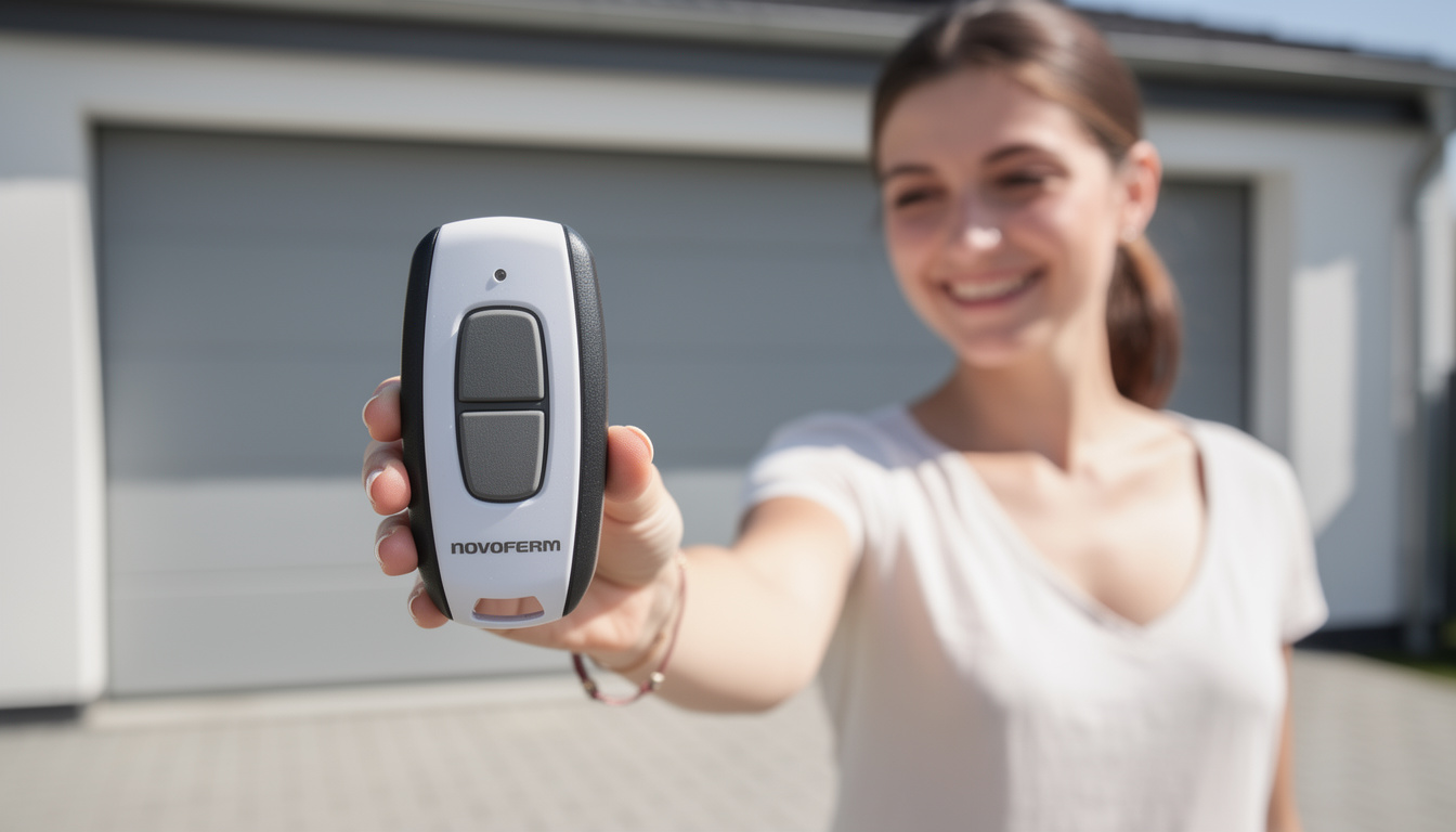 téléchargez la notice de programmation pour la télécommande novoferm mini-novotron 522 et apprenez à configurer facilement votre porte de garage.