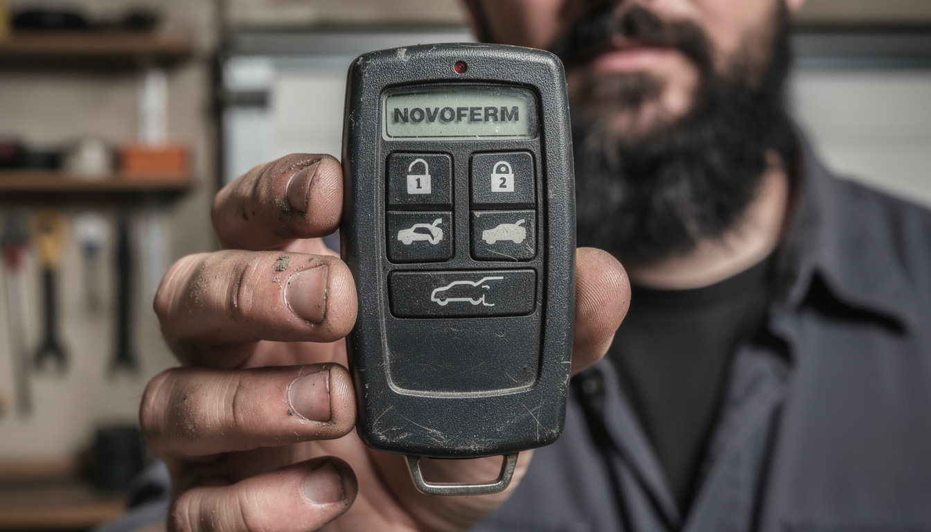 découvrez la notice complète pour la programmation de la télécommande de porte de garage novoferm s41-1. suivez nos instructions simples pour un paramétrage rapide et efficace.