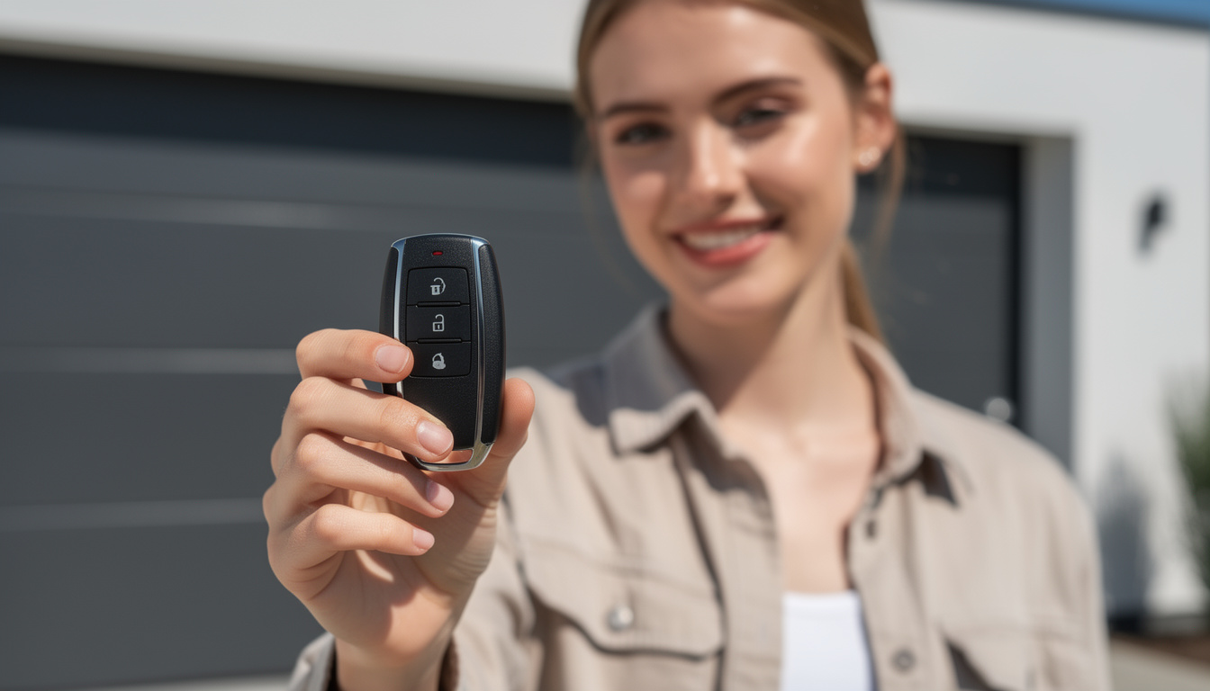 téléchargez la notice de programmation pour la télécommande de porte de garage sommer 4011 et suivez les étapes simples pour configurer et utiliser votre appareil en toute facilité.