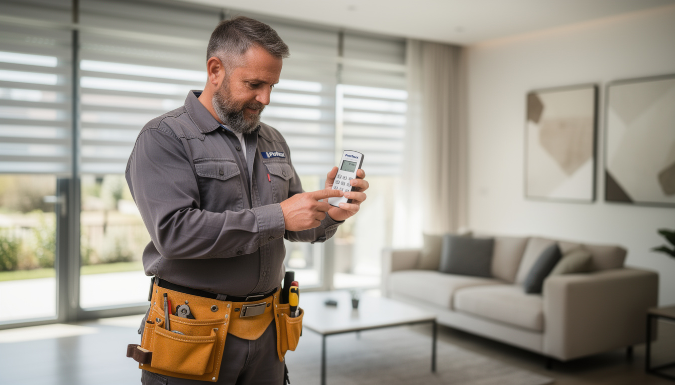 découvrez la notice complète de programmation de la télécommande pour volet roulant profalux. suivez nos étapes simples pour configurer facilement votre télécommande profalux.