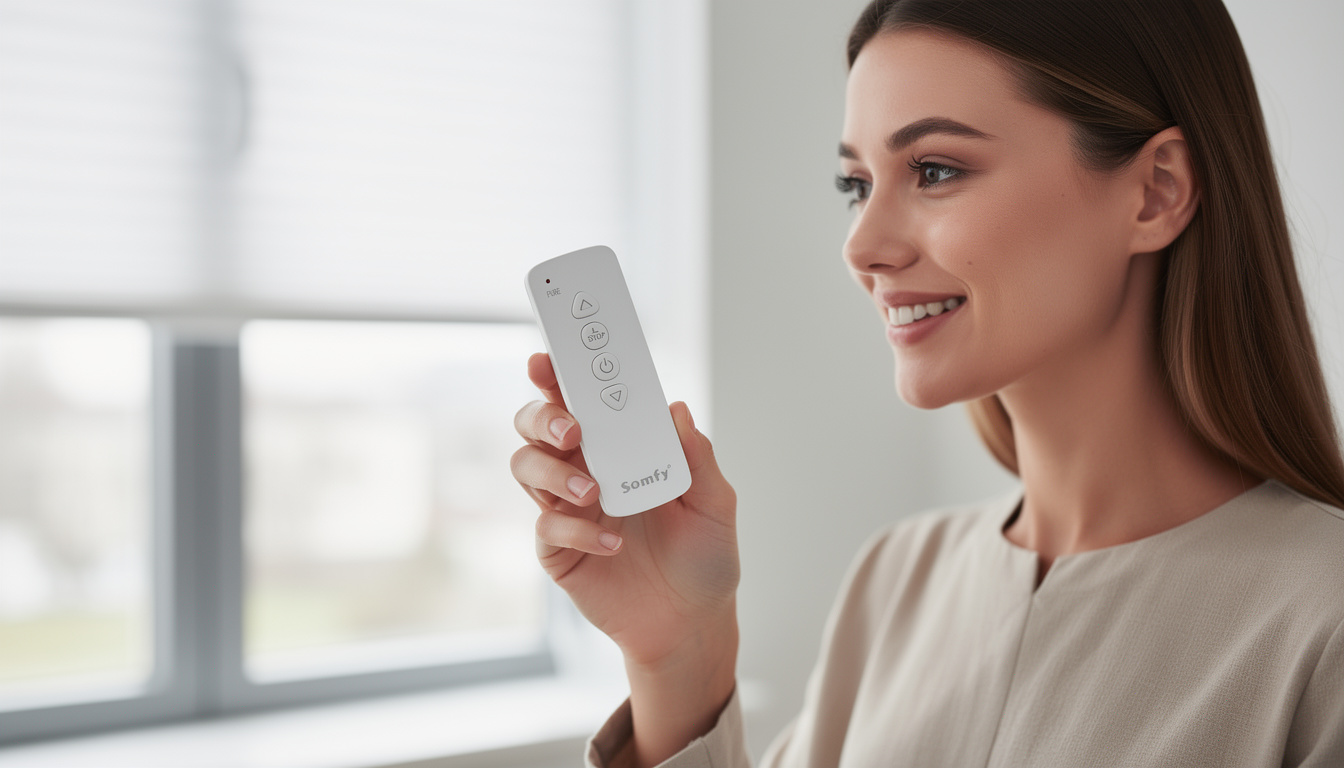 découvrez la notice complète pour programmer facilement votre télécommande somfy pure et contrôler vos volets roulants en toute simplicité.