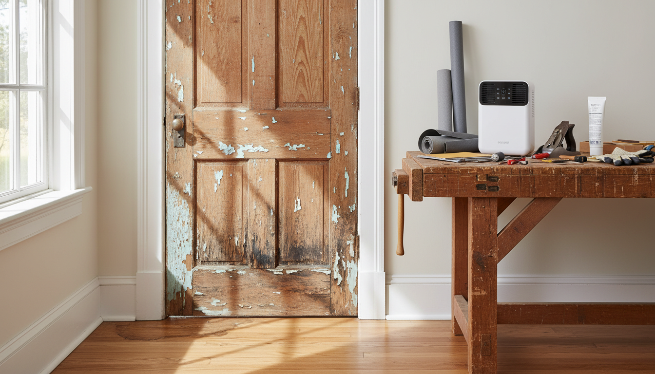 découvrez des solutions et astuces efficaces pour réparer une porte qui ferme mal à cause de l'humidité et retrouver un fonctionnement optimal.