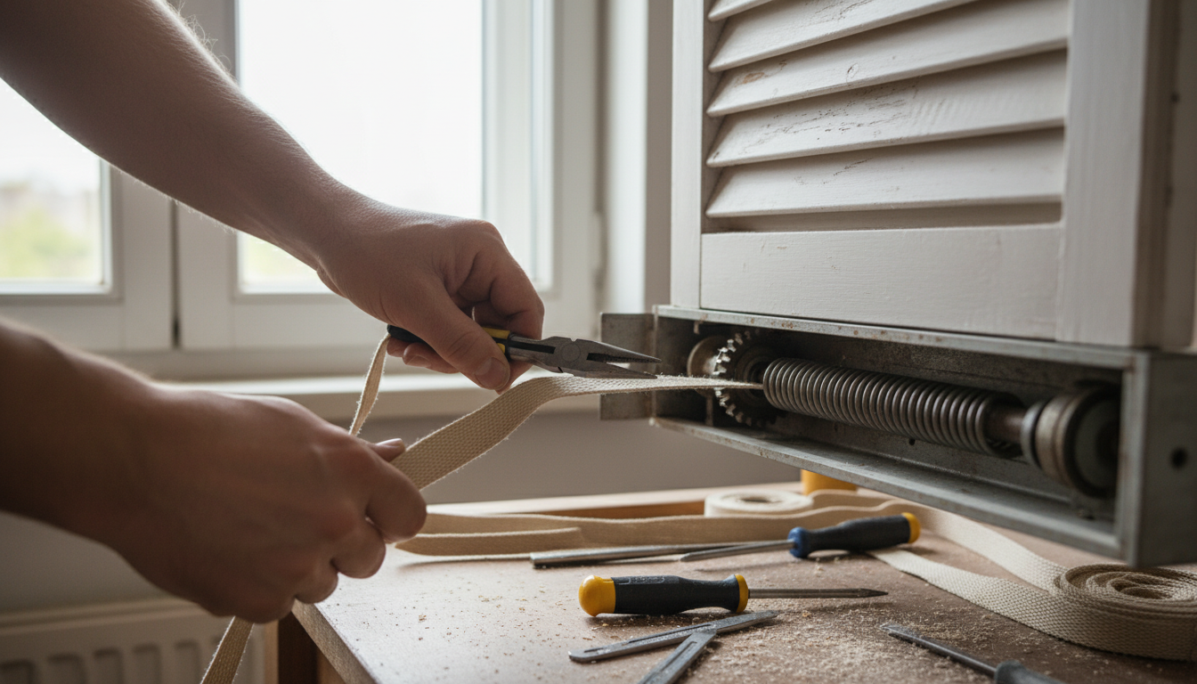 découvrez comment réparer facilement un volet roulant à sangle grâce à notre méthode simple et nos astuces de professionnel pour un résultat durable.