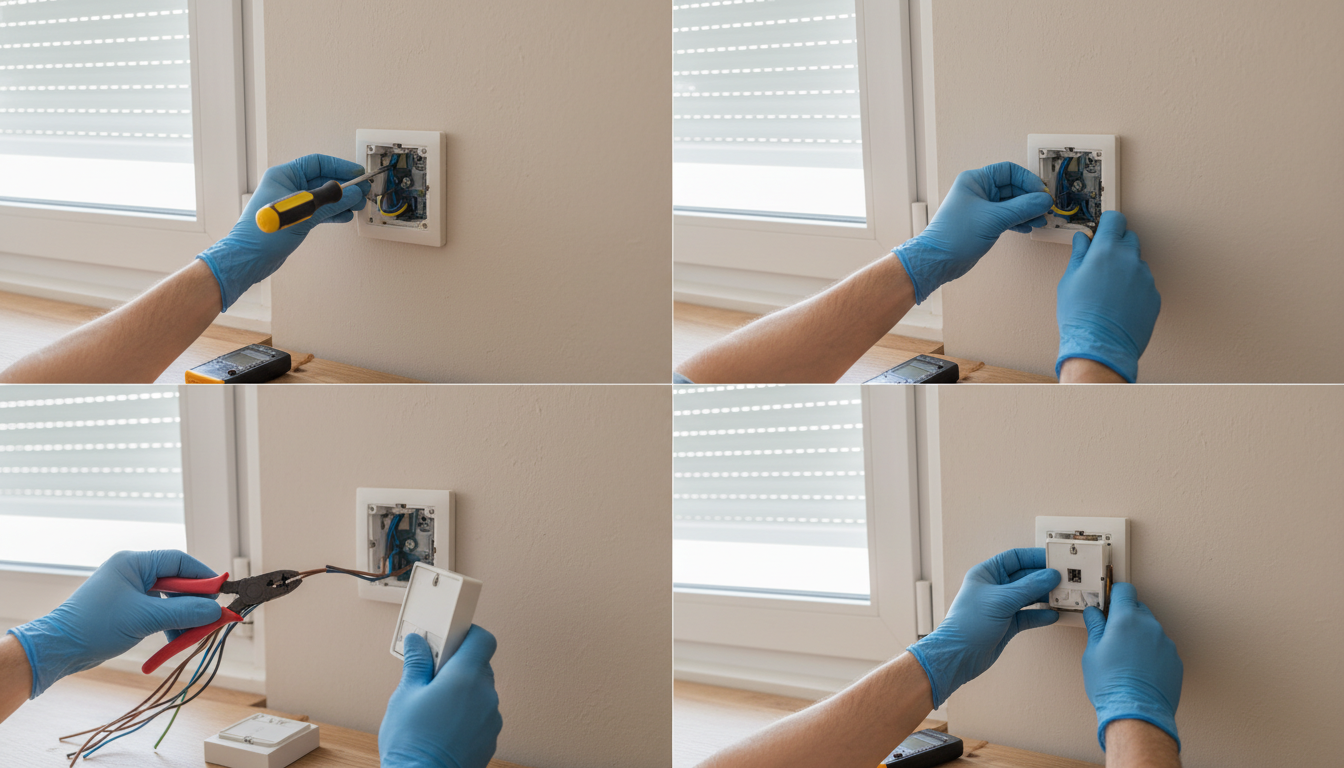 découvrez comment changer un interrupteur de volet roulant facilement avec notre guide étape par étape, spécialement conçu pour les bricoleurs de tous niveaux.