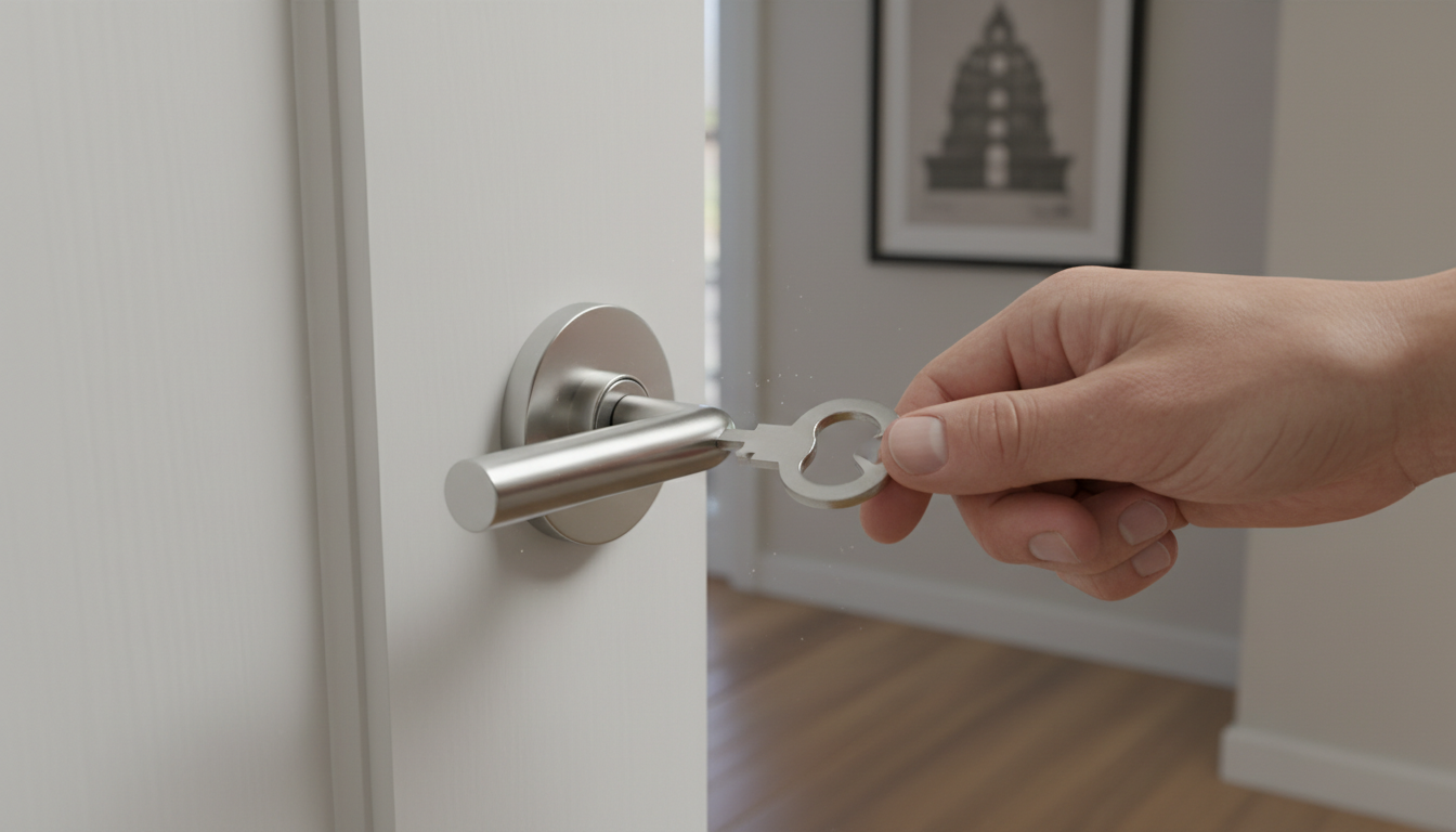 découvrez comment utiliser efficacement une clé de déblocage pour poignée de porte grâce à nos conseils pratiques et astuces simples.