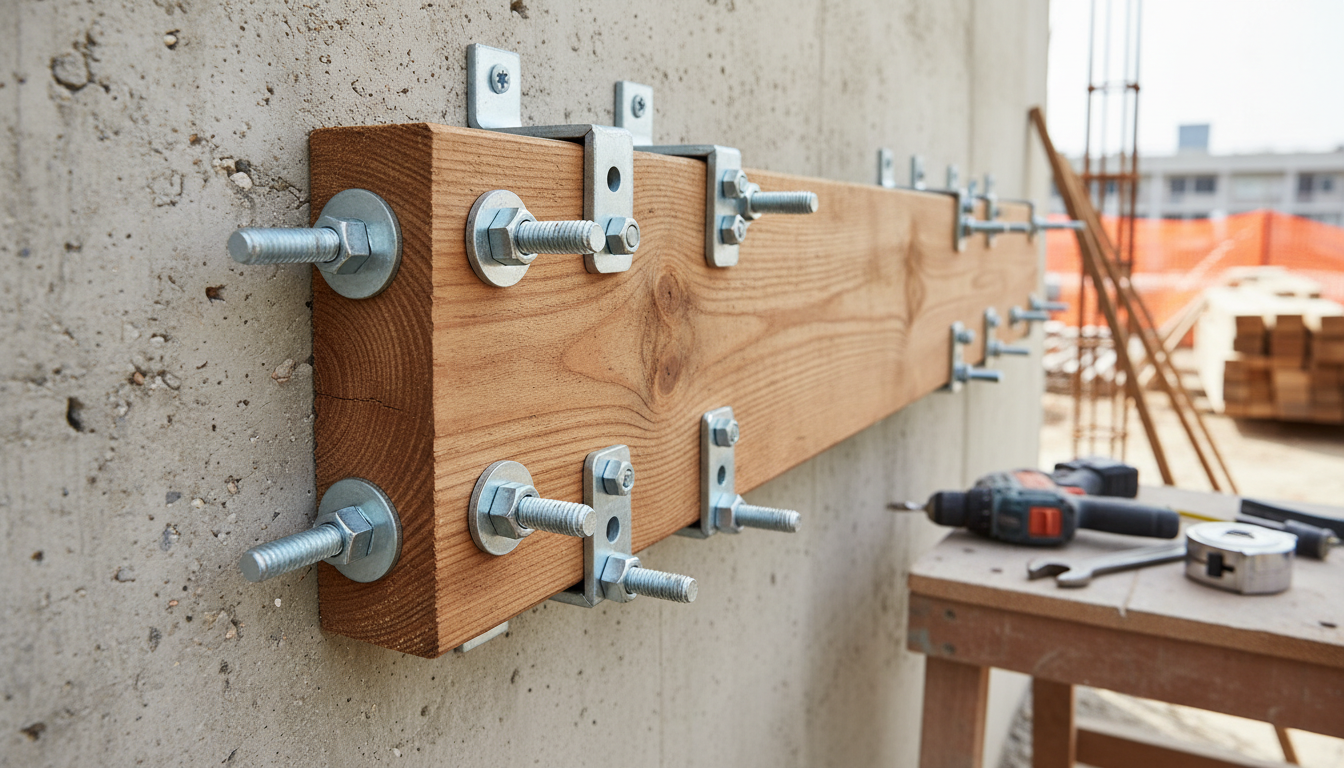 découvrez les méthodes efficaces et conseils pratiques pour fixer une poutre en bois sur du béton en toute sécurité et durabilité.