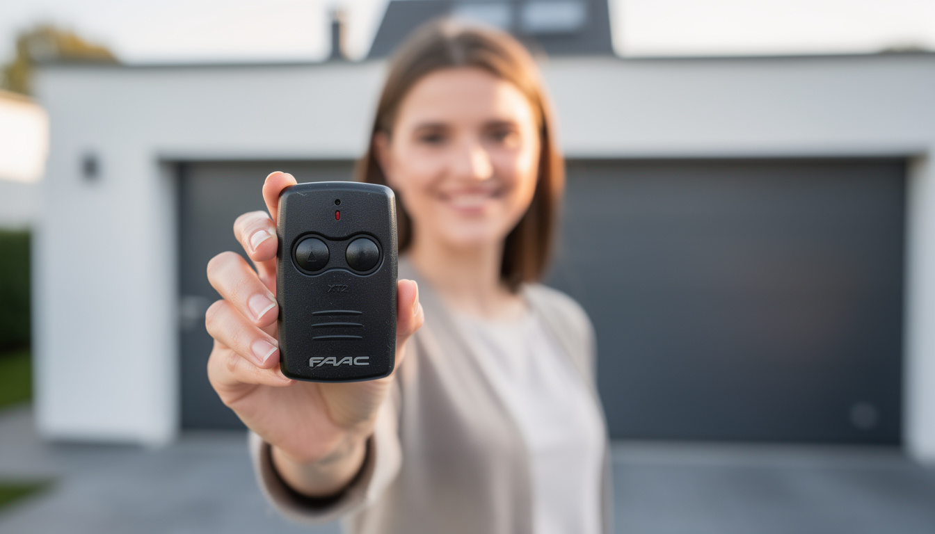 guide complet pour la programmation de la télécommande faac xt2 433 slh lr. instructions simples pour configurer et utiliser votre télécommande efficacement.