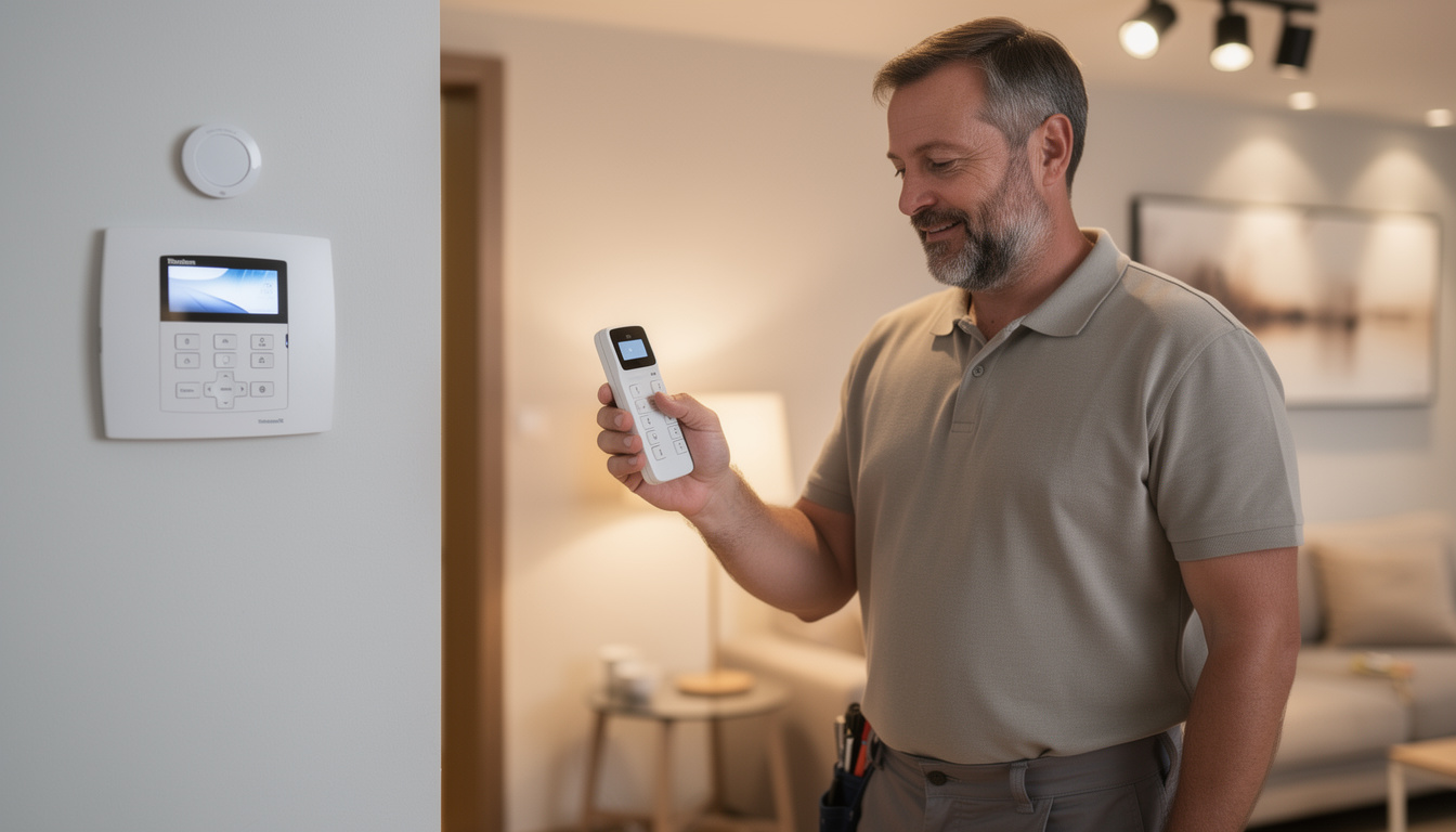 découvrez la notice complète pour la programmation de la télécommande knx theben thesenda et optimisez facilement votre installation domotique.