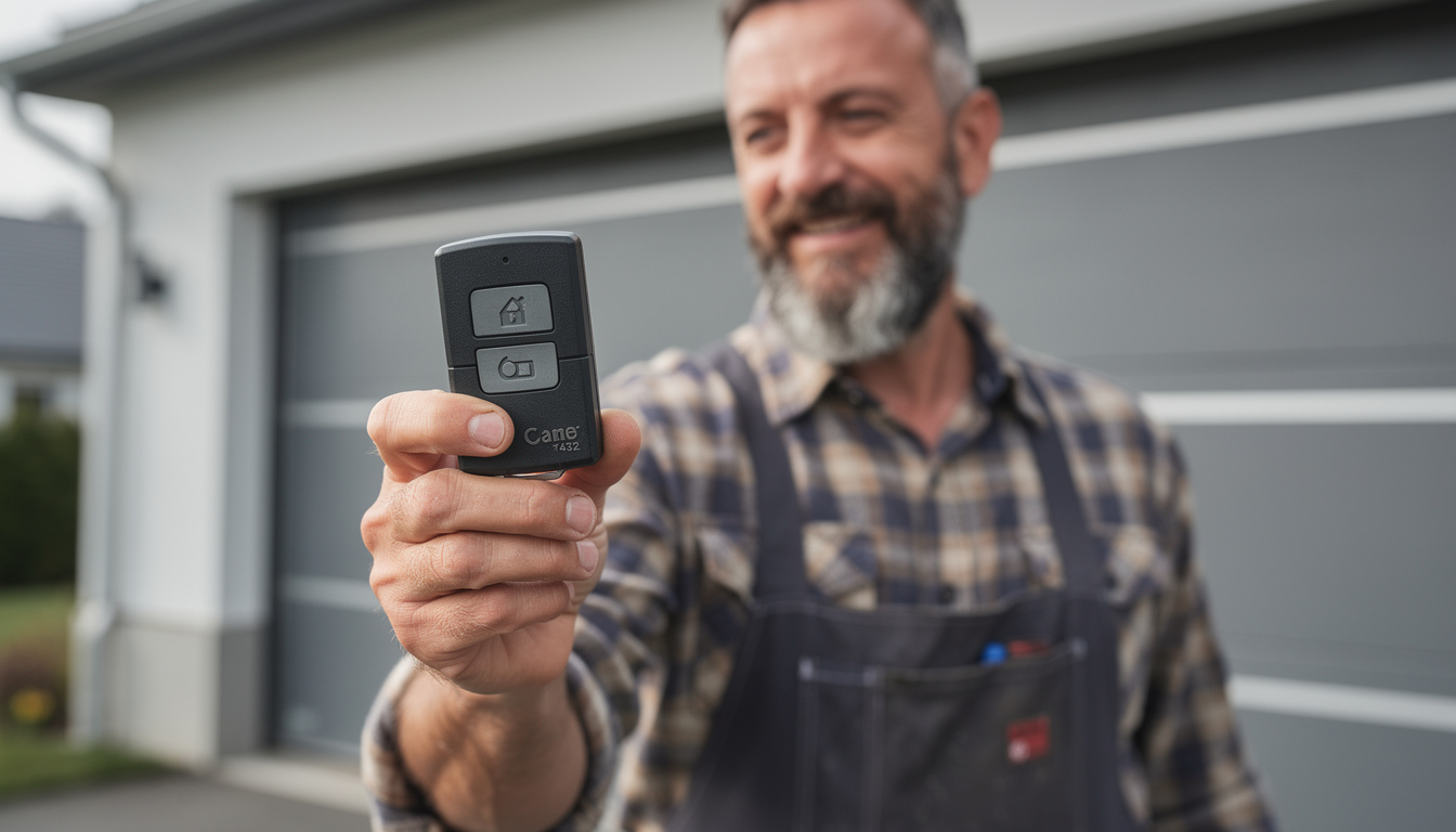 découvrez la notice complète pour la programmation de la télécommande porte de garage came t432. suivez pas à pas les instructions simples pour configurer votre télécommande en toute sécurité.