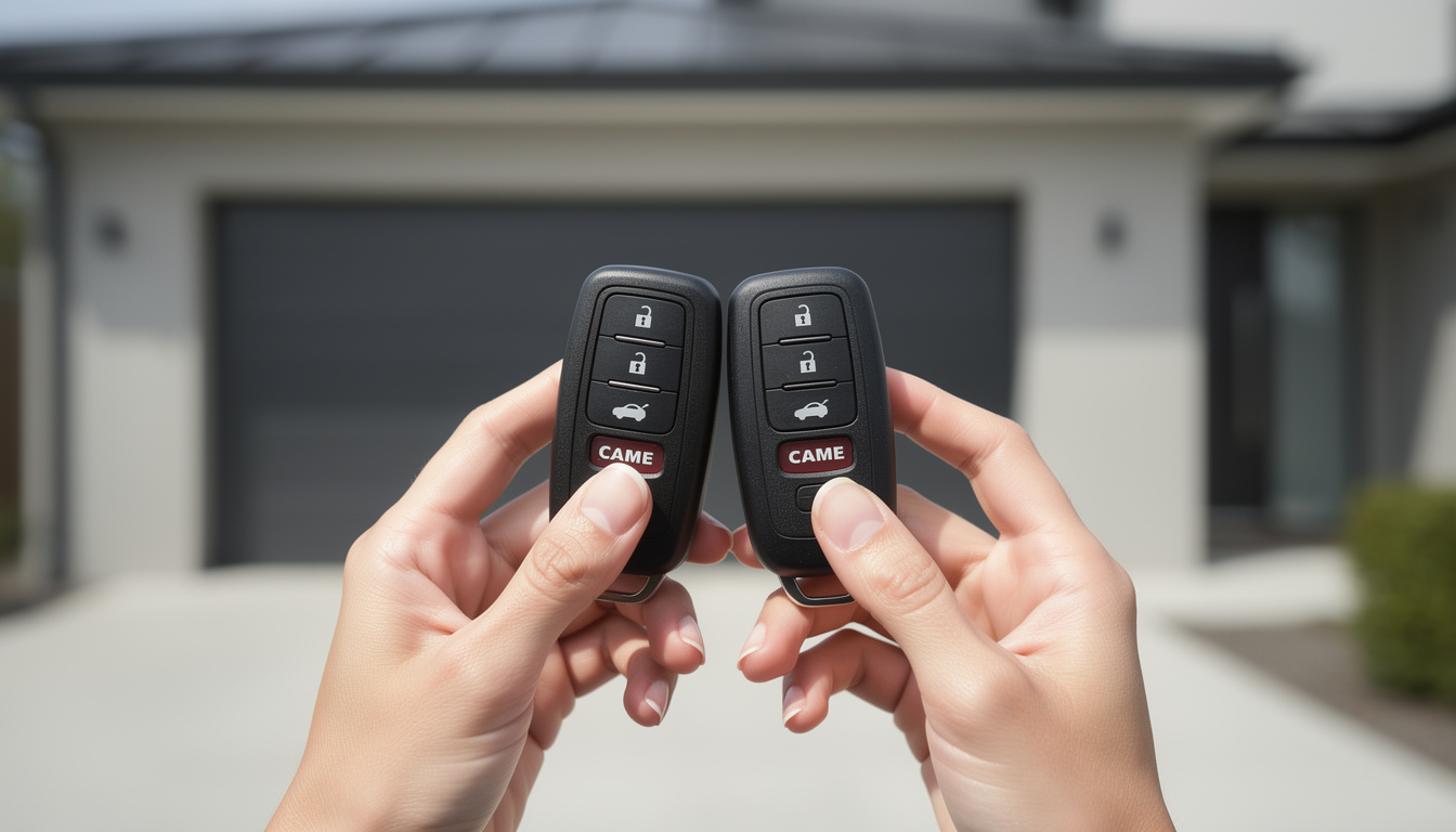 découvrez la notice de programmation pour la télécommande came top4, guide complet pour configurer facilement votre porte de garage.