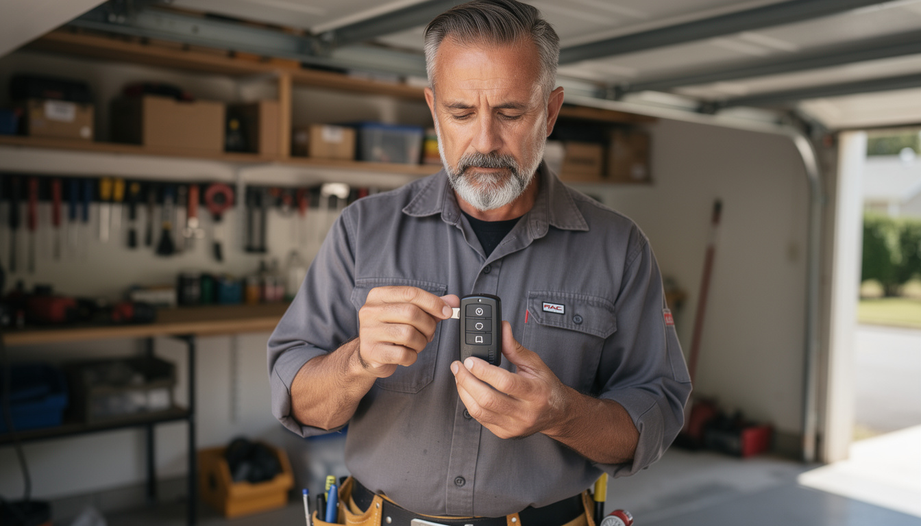 découvrez la notice complète pour la programmation de la télécommande faac t4 868 slh, guide étape par étape pour faciliter le contrôle de votre porte de garage.