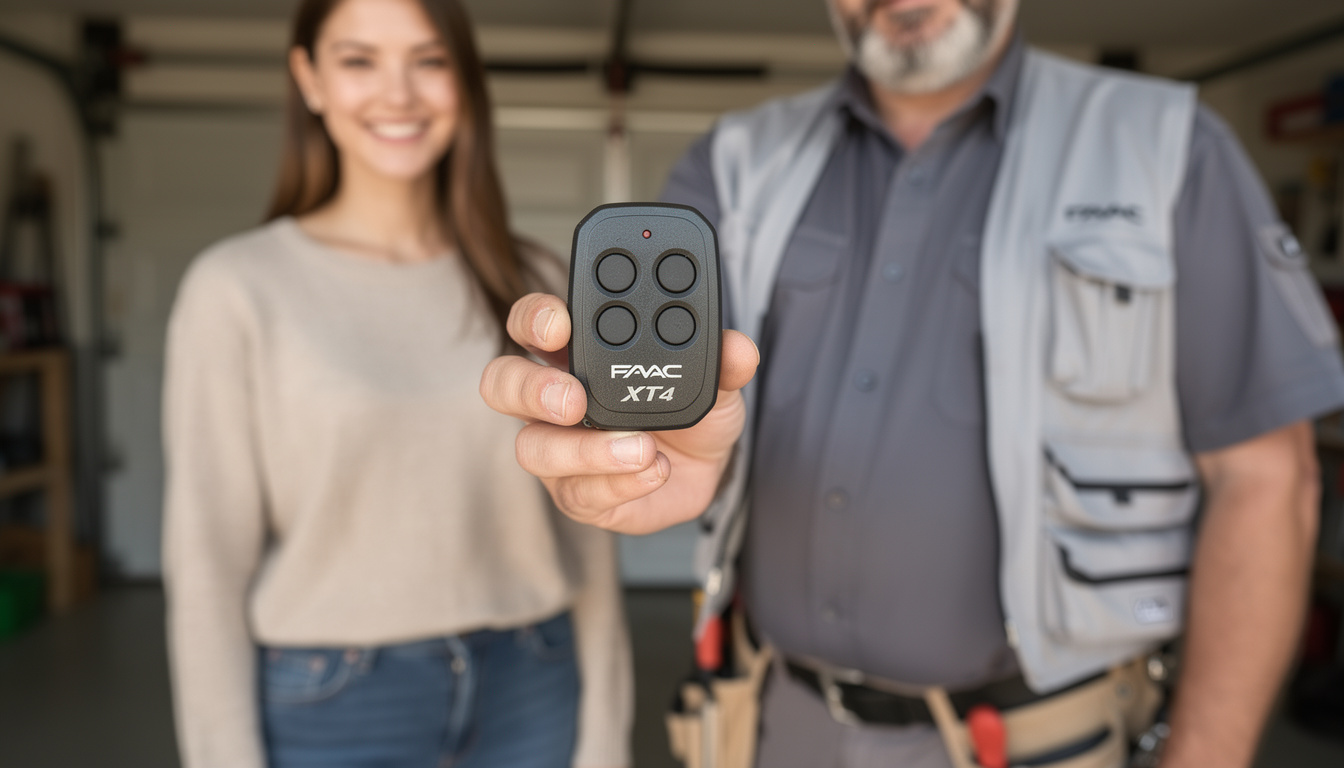 téléchargez la notice de programmation de la télécommande porte de garage faac xt4 433 sl pour une installation et une configuration faciles et rapides.