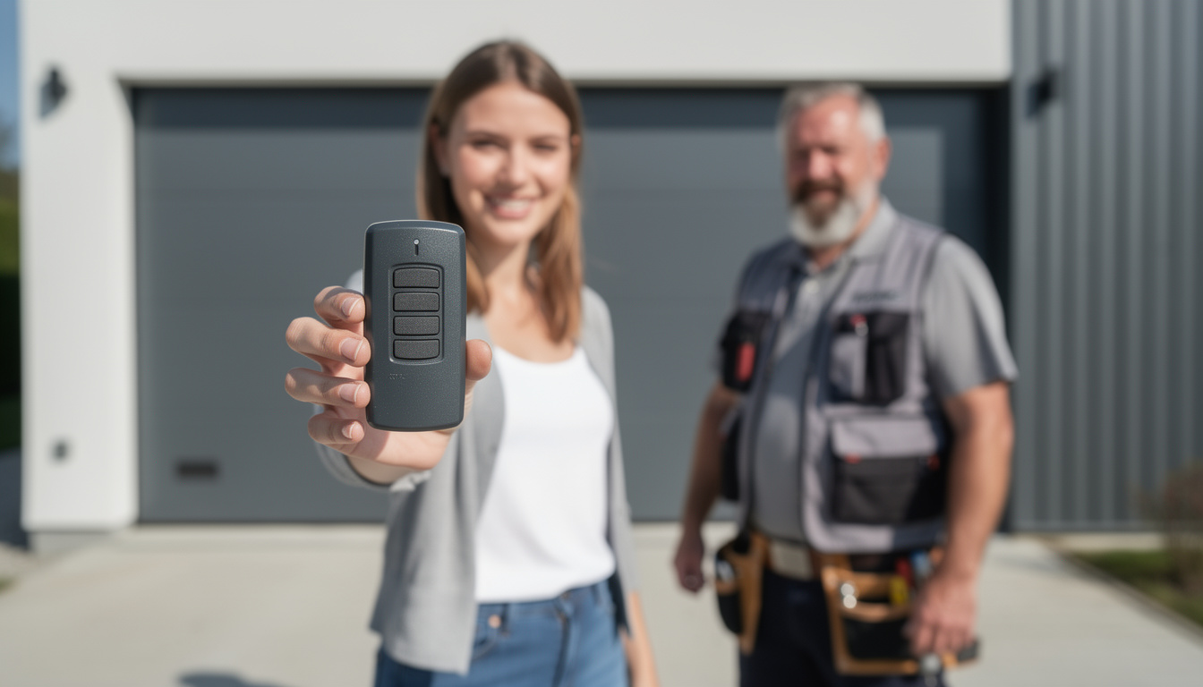 téléchargez la notice de programmation pour la télécommande de porte de garage faac xt4-433 slh et suivez les étapes simples pour configurer votre appareil en toute sécurité.