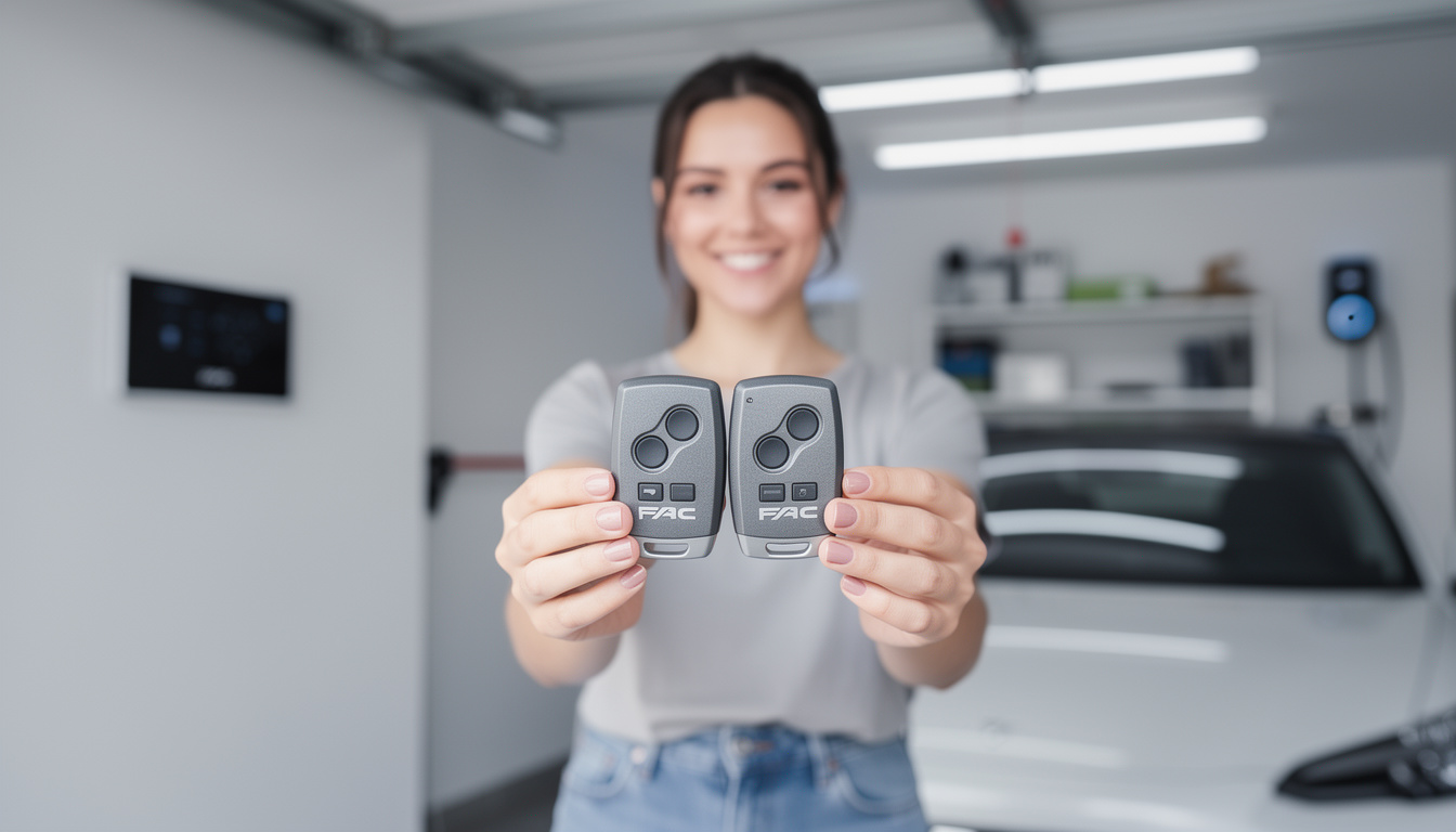 téléchargez la notice de programmation pour la télécommande faac xt4 868 slh et configurez facilement votre porte de garage avec nos instructions claires et détaillées.