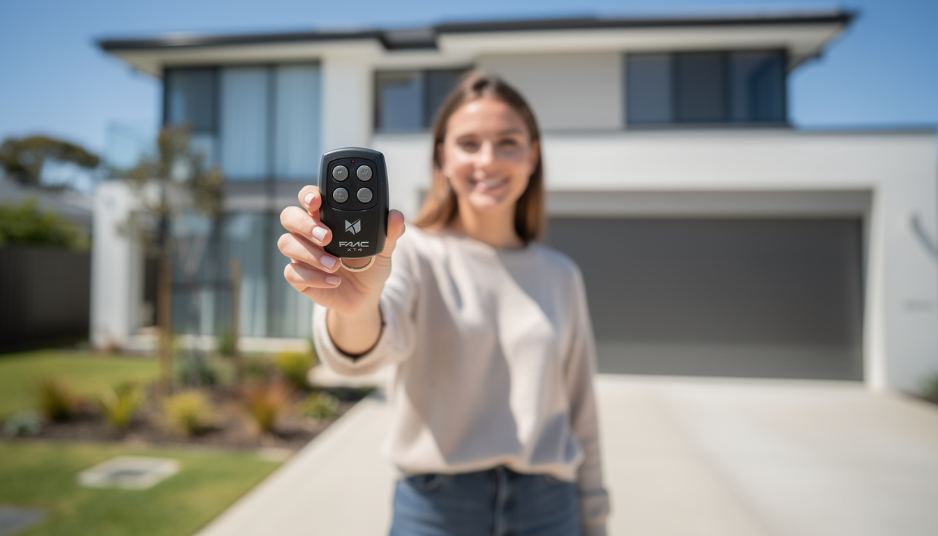 découvrez la notice complète pour la programmation de la télécommande faac xt4 fds 433-868, guide simple et détaillé pour configurer facilement votre porte de garage.