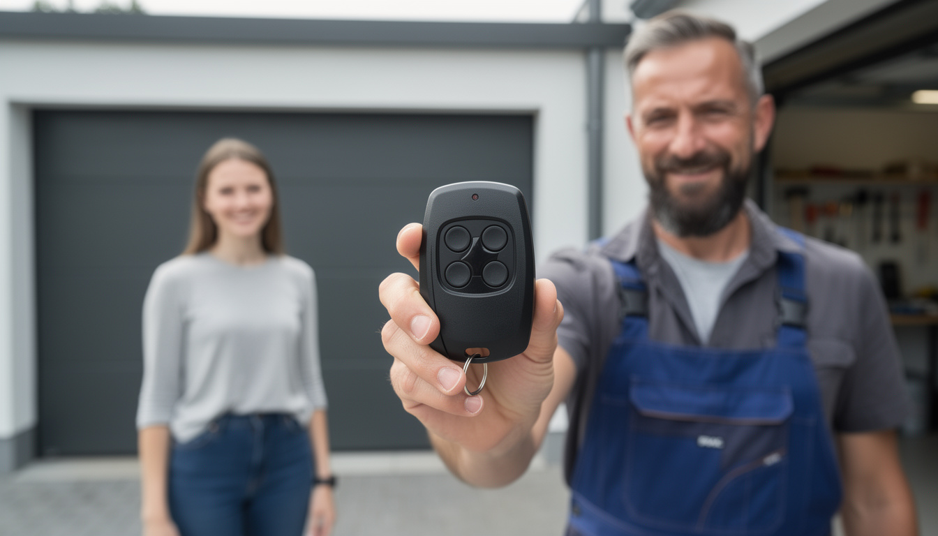 découvrez la notice de programmation pour la télécommande faac xt4 fds 433-868, guide étape par étape pour configurer facilement votre porte de garage.