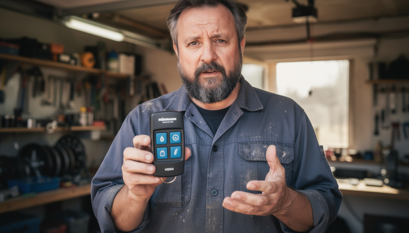 téléchargez la notice de programmation de la télécommande hörmann hsm4 pour porte de garage. suivez nos instructions claires et simples pour configurer facilement votre télécommande.