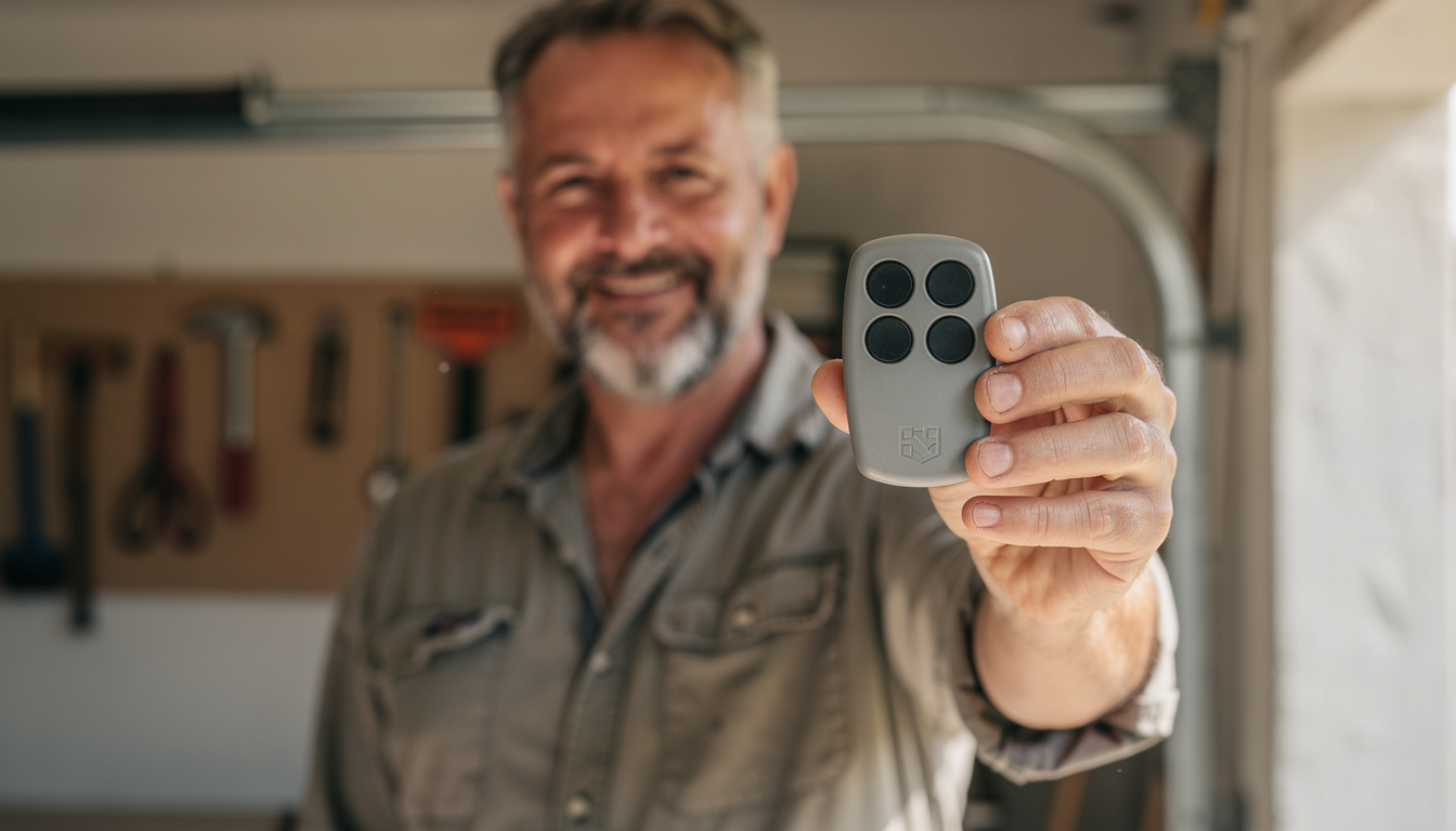 découvrez la notice complète pour la programmation de la télécommande hörmann hsm4, facilitant l'ouverture et la fermeture de votre porte de garage en toute simplicité.