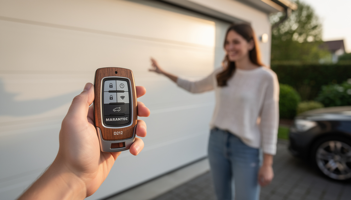 découvrez la notice complète pour programmer facilement la télécommande marantec d212 wood-433 de votre porte de garage. guide étape par étape pour une installation rapide et sans erreur.