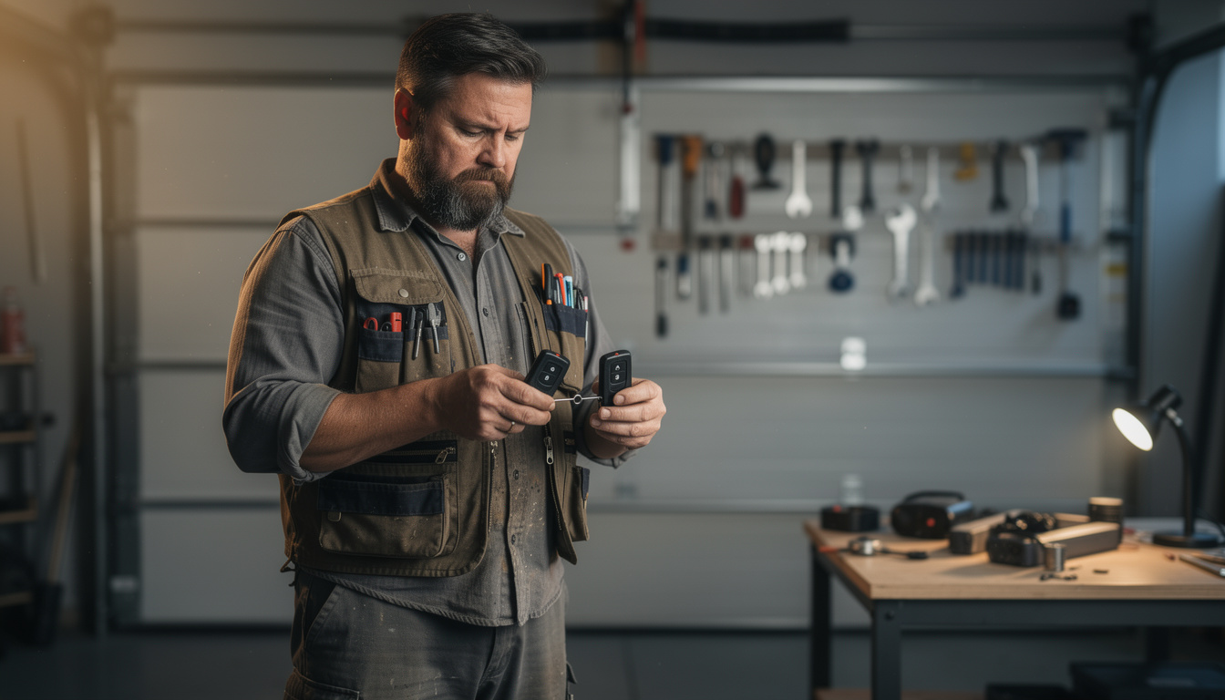 découvrez la notice complète pour la programmation de la télécommande porte de garage marantec d382-868, guide étape par étape pour une installation facile et rapide.